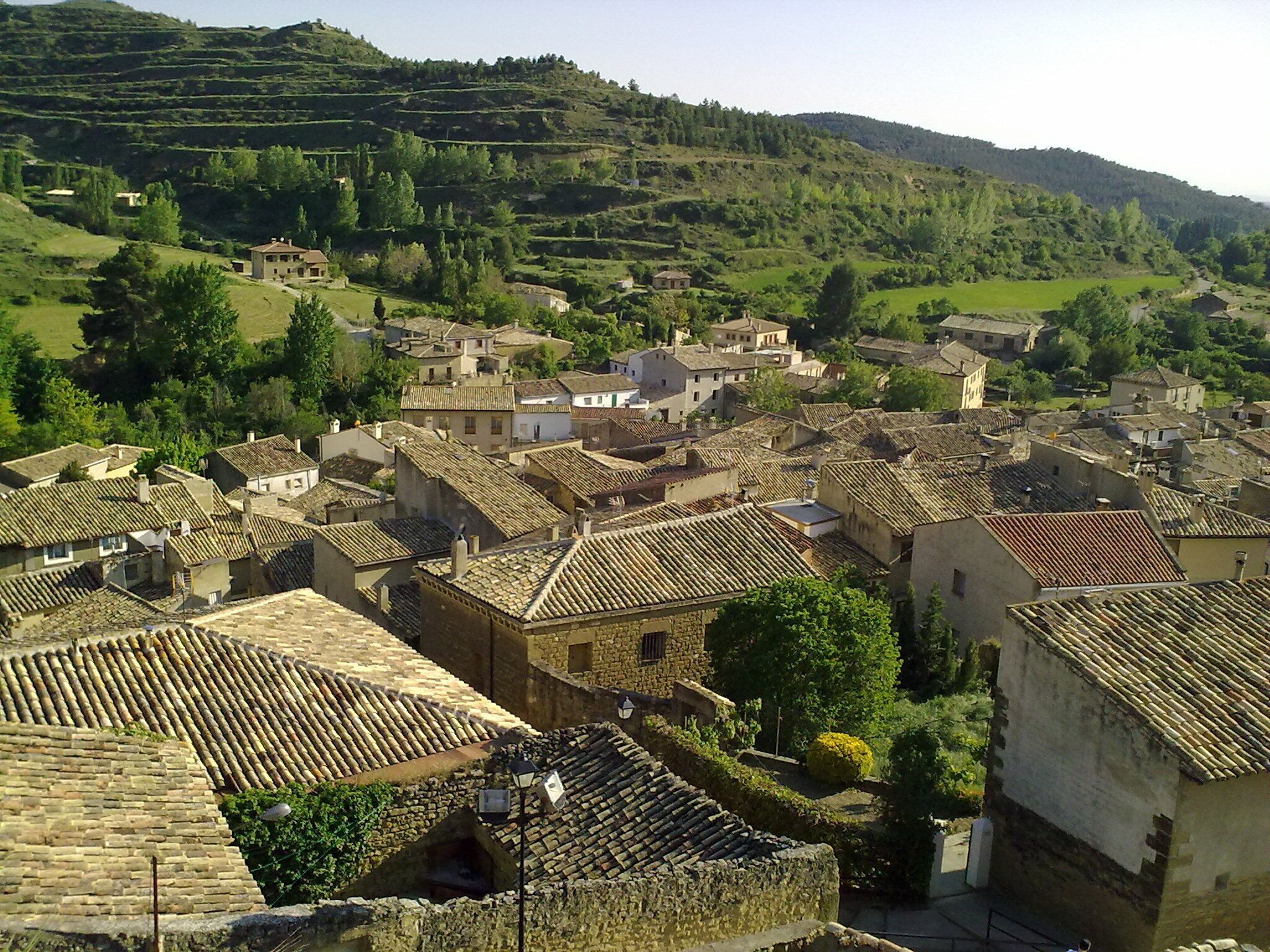 Uncastillo le 23 mai 2010. Espagne.