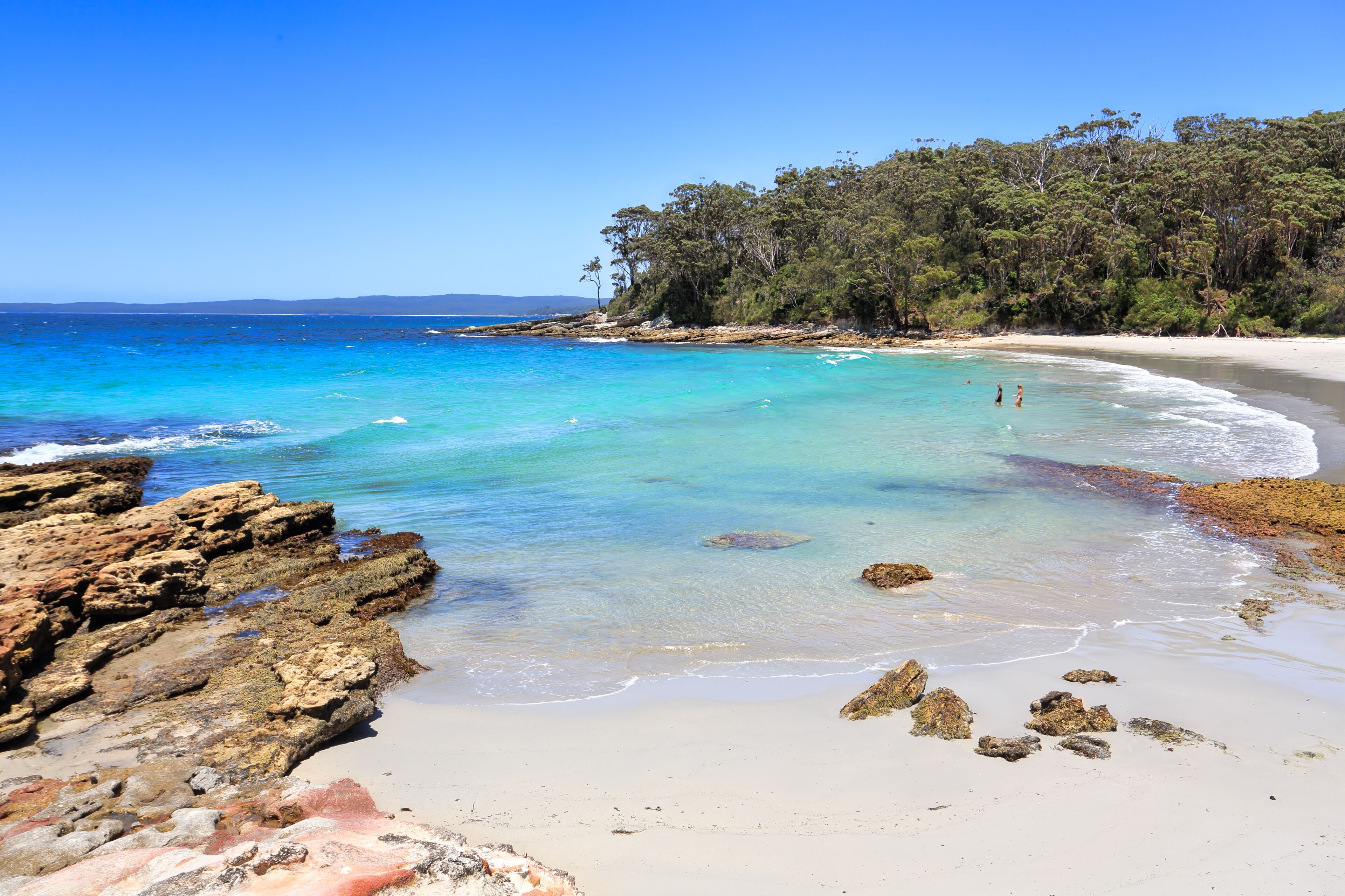 Beautiful destinations of Australia, Blenheim Beach Jervis Bay, Australia, pristine waters under perfect blue skies, , Shutterstock ID 643438147, Purchase Order: -