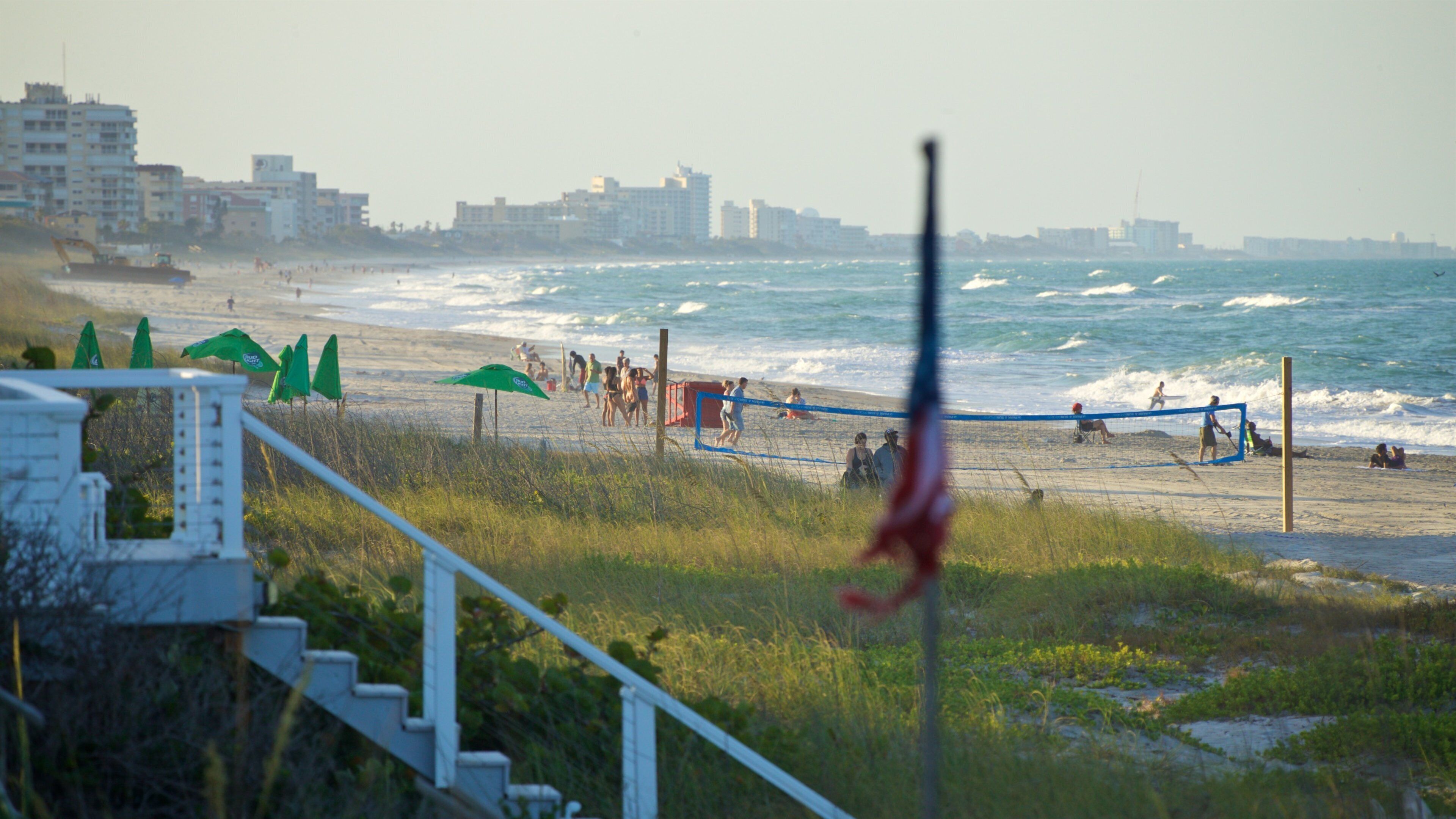 Melbourne Beach featuring a beach and general coastal views
