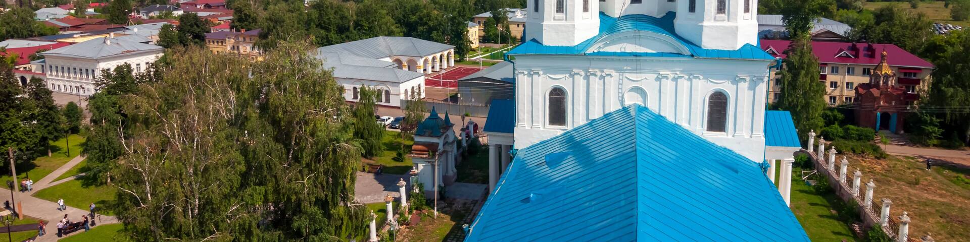 Spassky Cathedral is a historical landmark in Yelabuga, Russia.