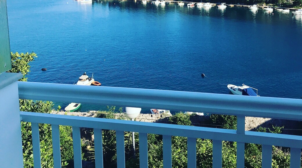 Beautiful view from our Apartment in Croatia
