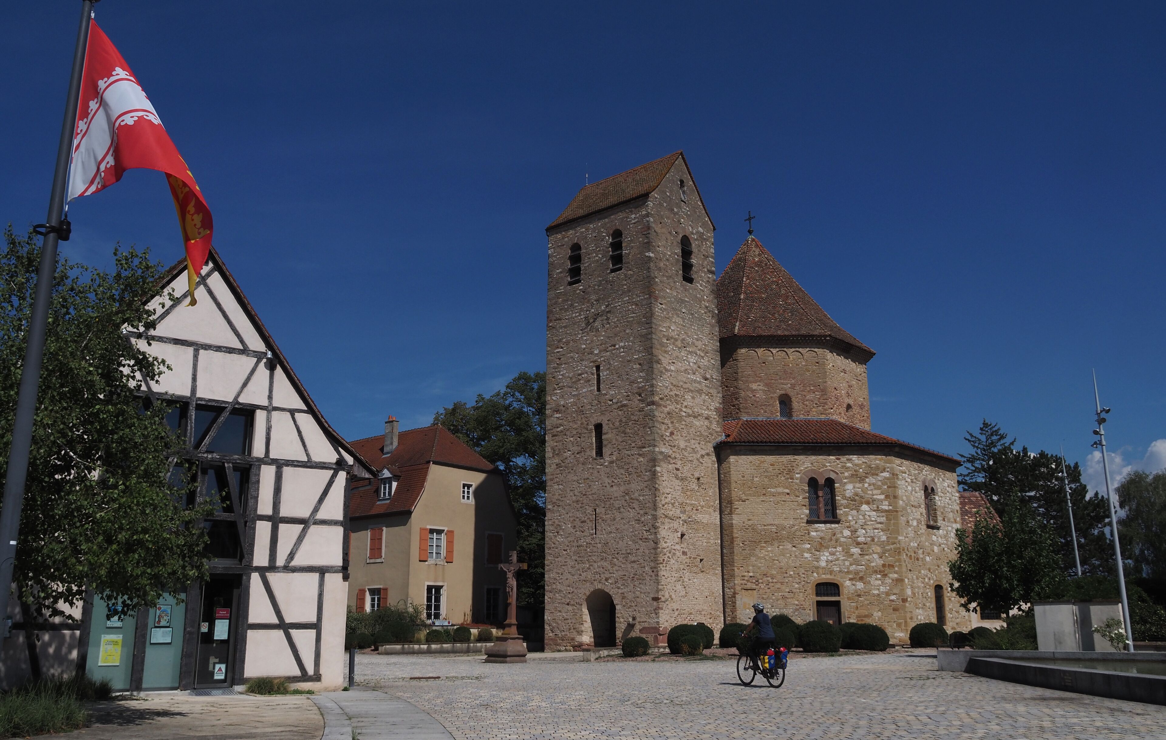 Abteikirche Ottmarsheim, Elsass, Frankreich