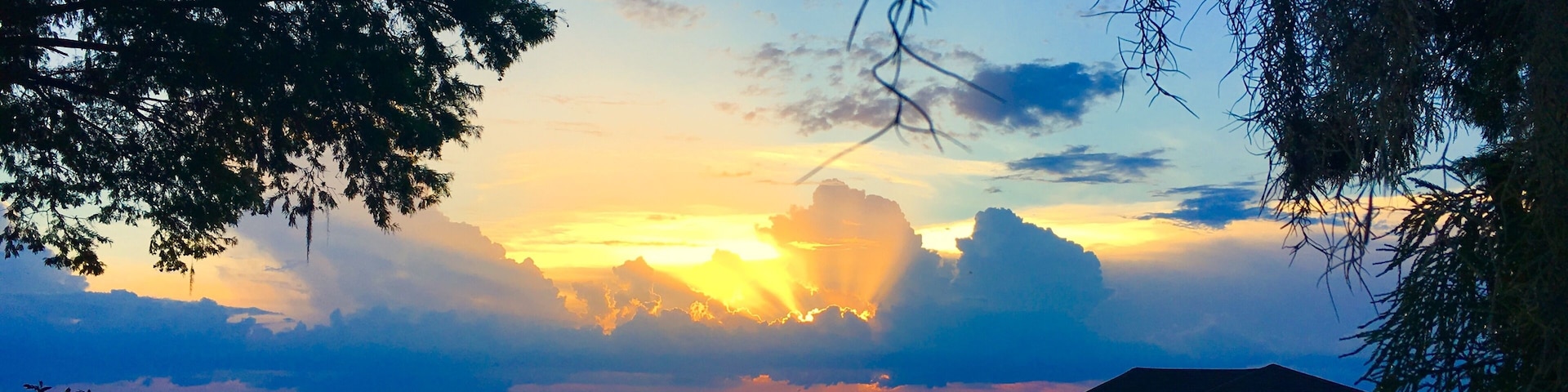 Lake Eustis, Florida at sunset