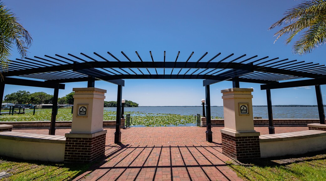 Ferran Park architecture on Lake Eustis in downtown Eustis, Florida