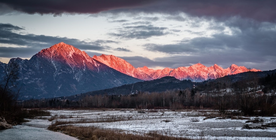 Sunset on the Dolomites!
