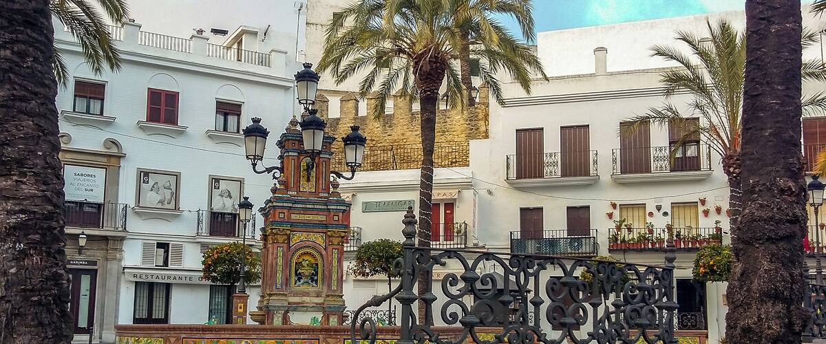 Colourful Plaza de España