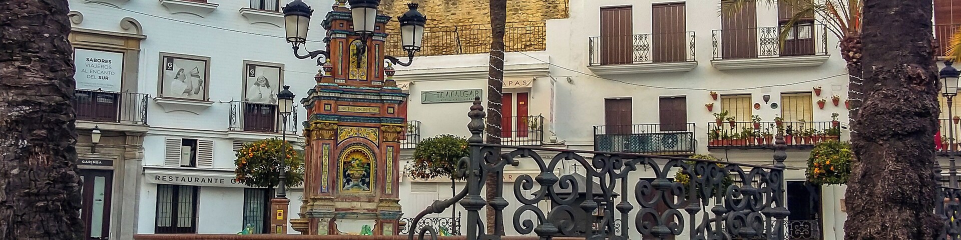 Colourful Plaza de España