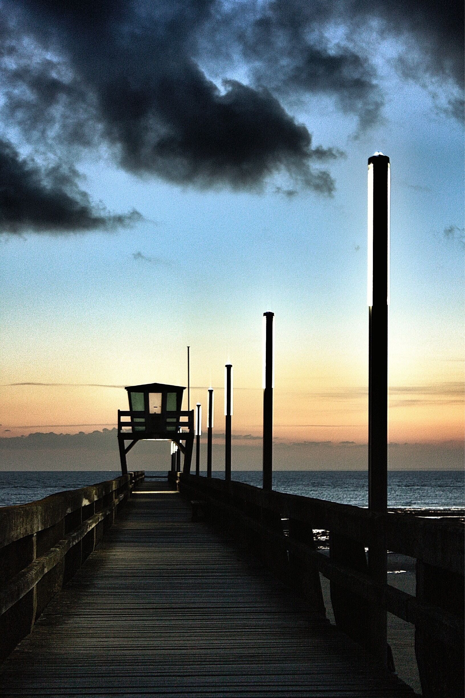 The same place ( the pier) 