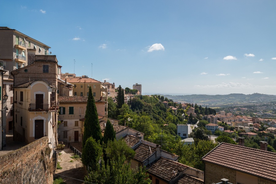 Scorci di Osimo, Ancona, Marche, Italia