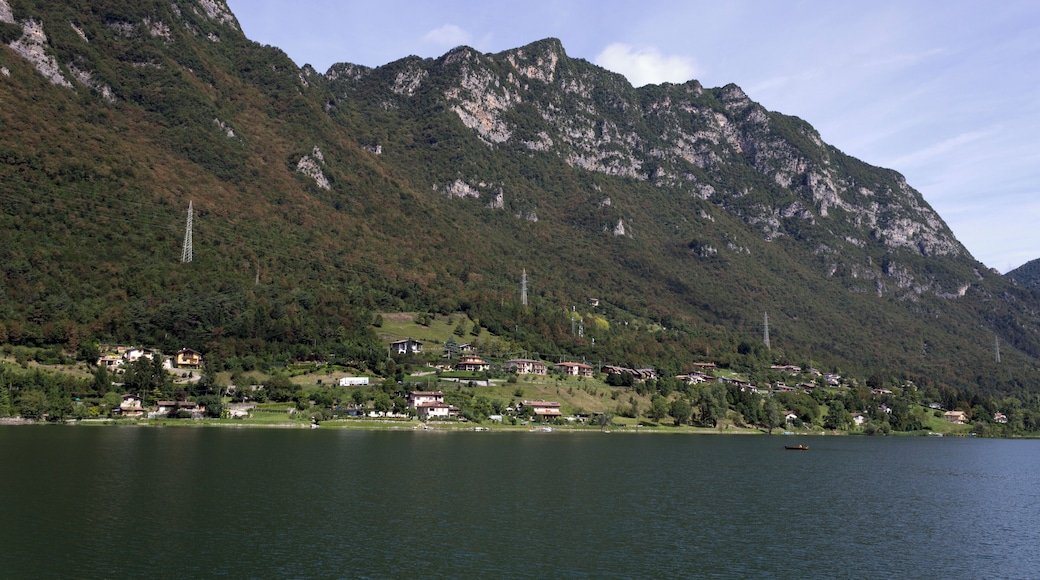 View on Tre Capitelli from lake Idro.
