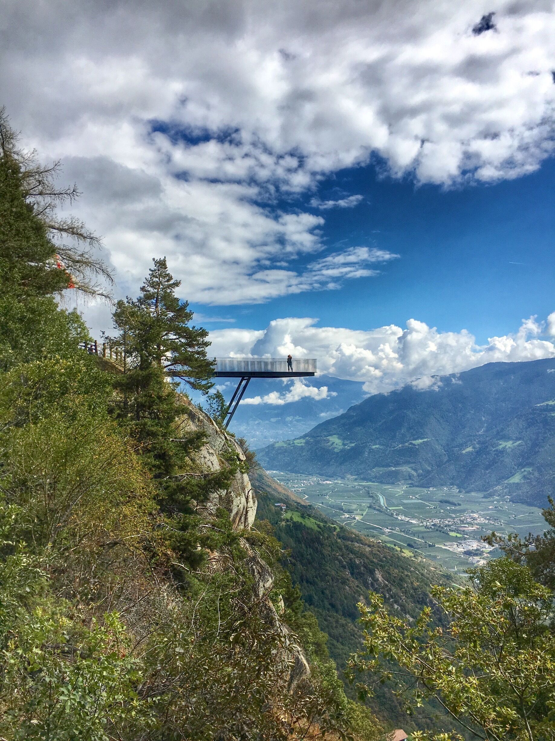 View over Vinschgau,Italy