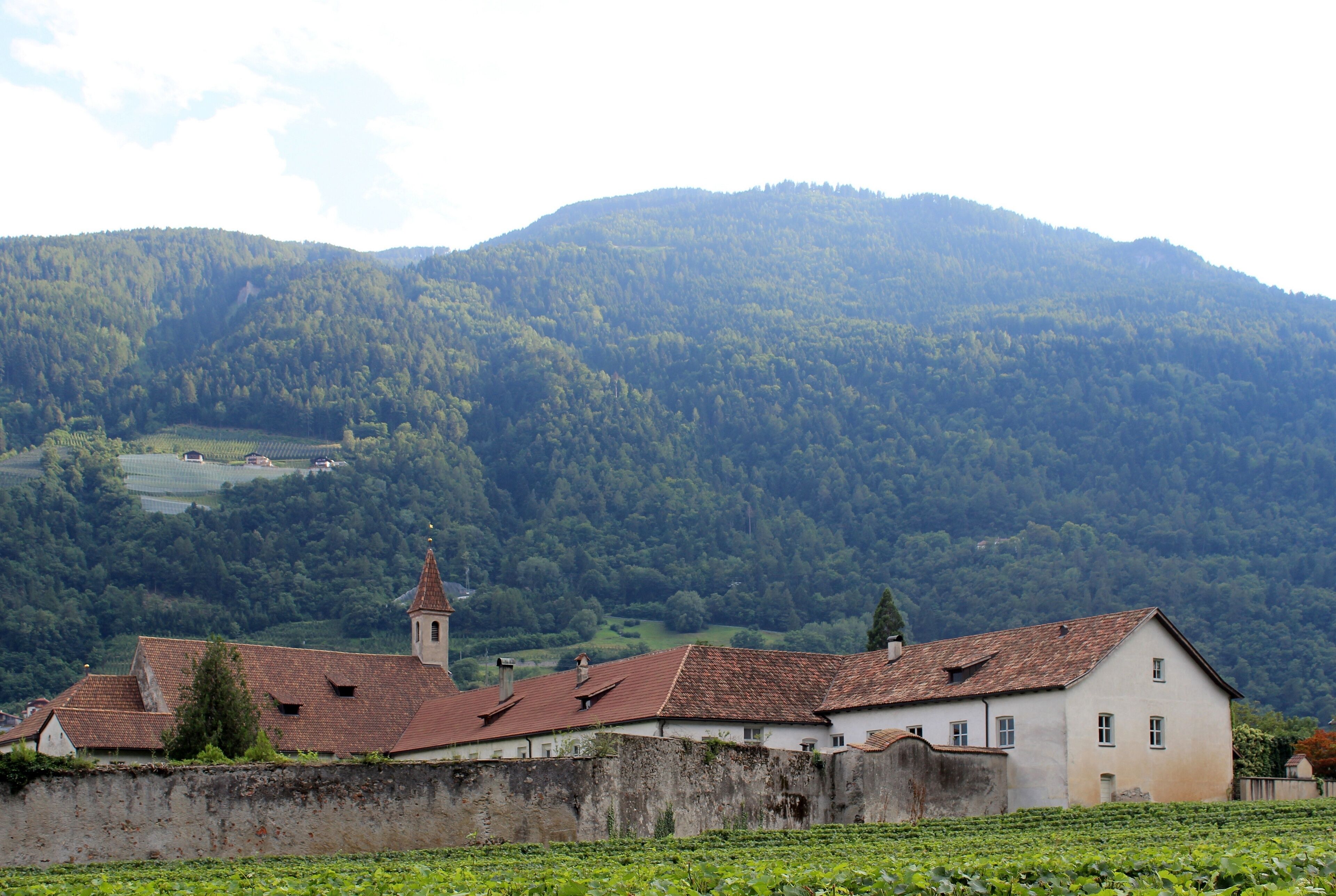 Dominikanerkloster Maria Steinach mit Kirche in Algund