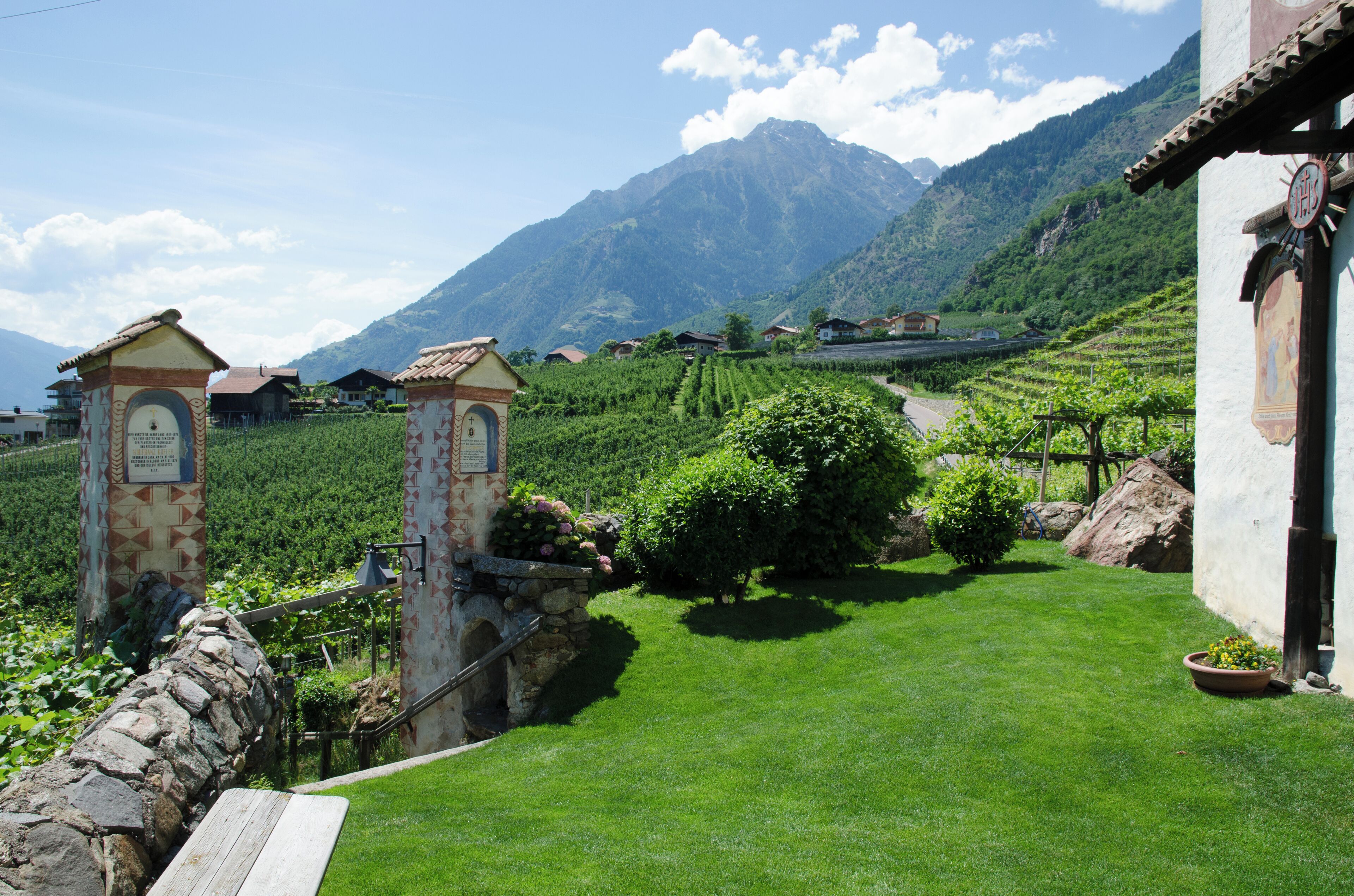 Parish church St Ulrich, Plars, South Tyrol, Italy