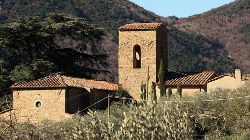 Church/Sanctuary Madonna delle Grazie, Tre Colli, hamlet of Calci, Province of Pisa, Tuscany, Italy