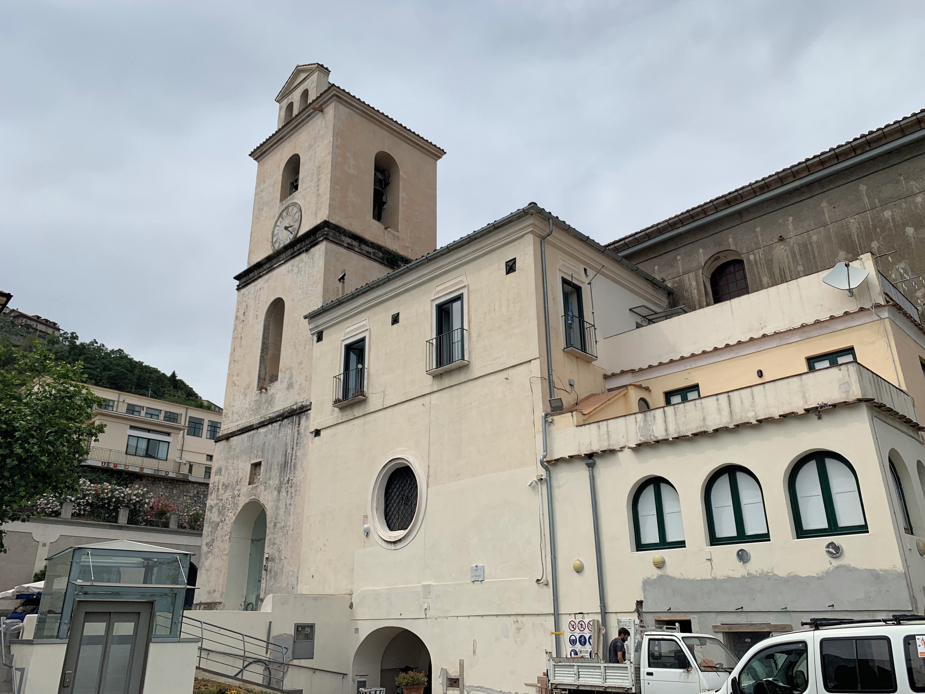 Great time walking around and eating at Scala, Italy today...