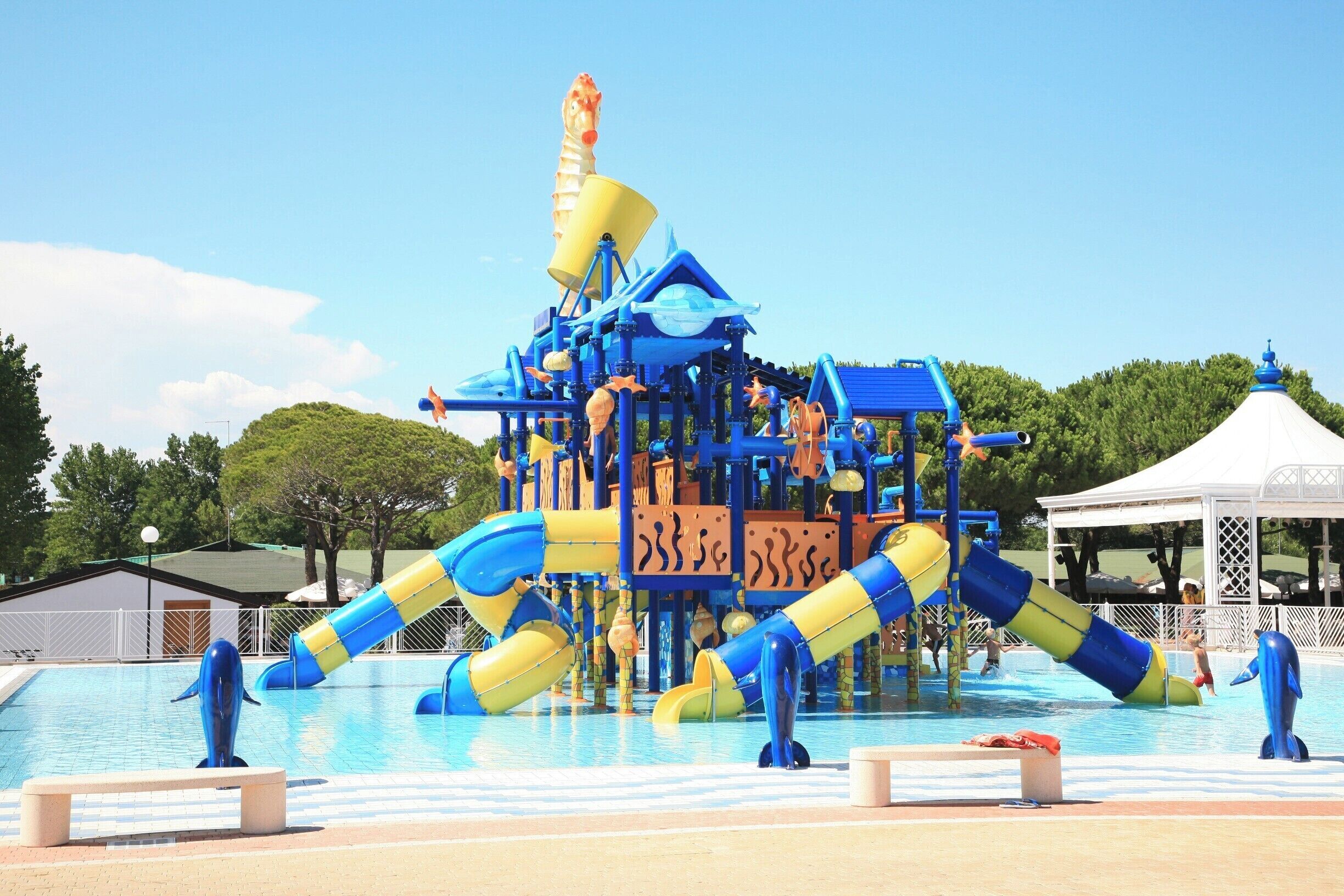 At Camping Marina di Venezia with Canvas Holidays, its a great campsite with some fun stuff for the kids too!