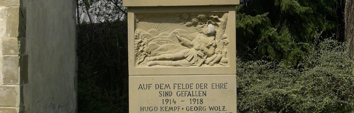 Kriegerdenkmal in Rütschenhausen
