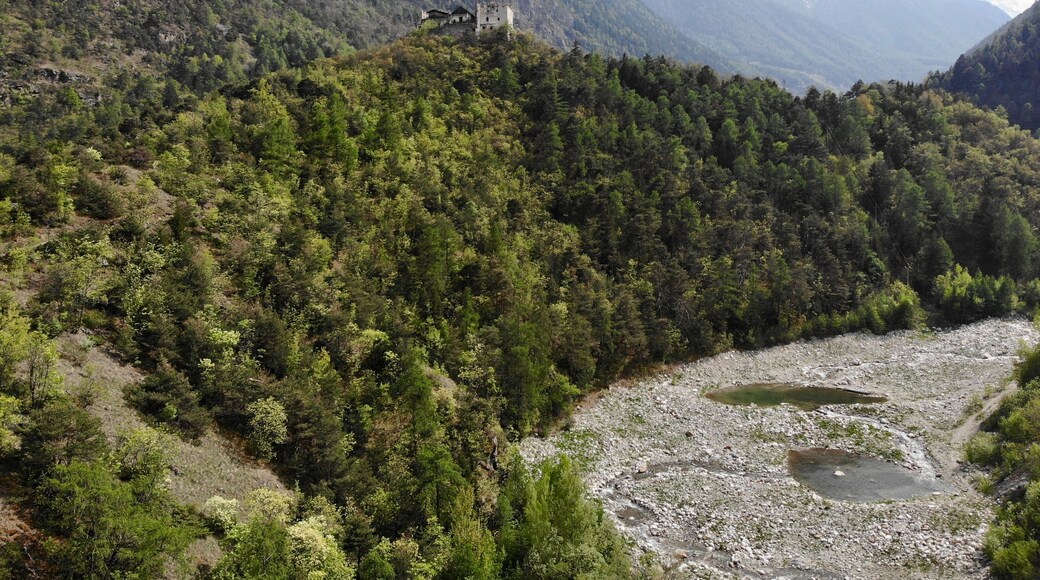 This media shows the cultural heritage monument with the number 15653 in South Tyrol. Burg Obermontani