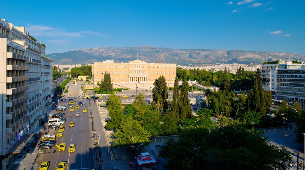 Syntagmatorget presenterar en stad