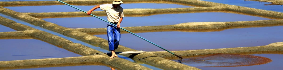 Guerande featuring landscape views as well as an individual male