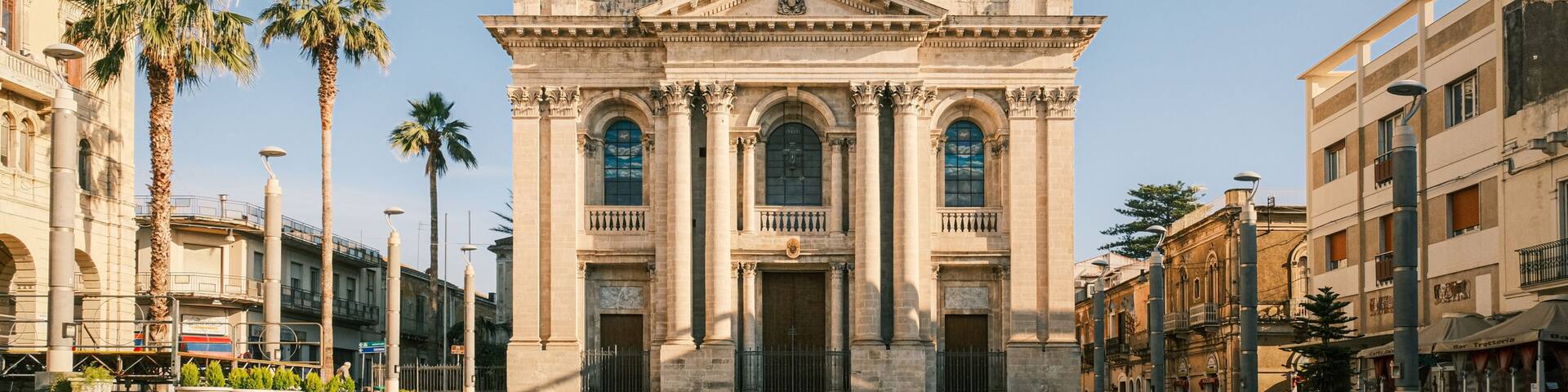 The Basilica of Saint Peter (Basilica Matrice San Pietro), Riposto, Catania, Italy