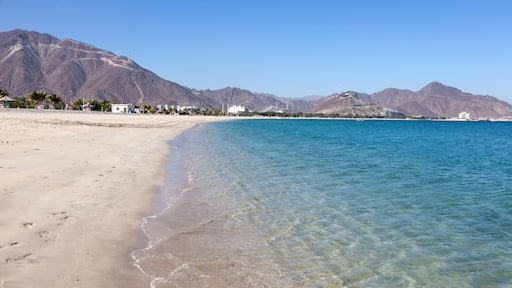 Beach in Khor Fakkan, Fujairah, United Arab Emirates
