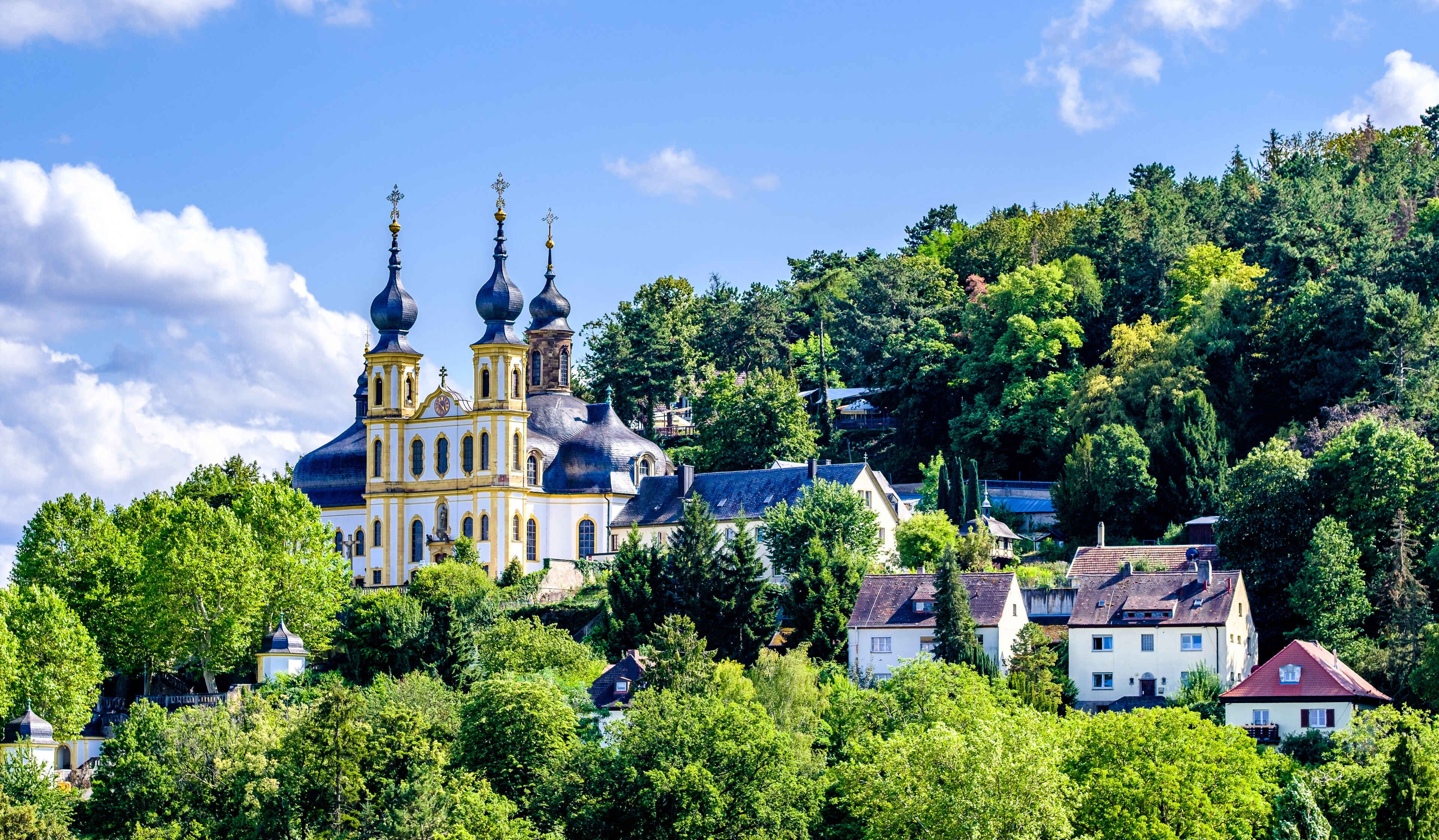 old town of wurzburg in germany