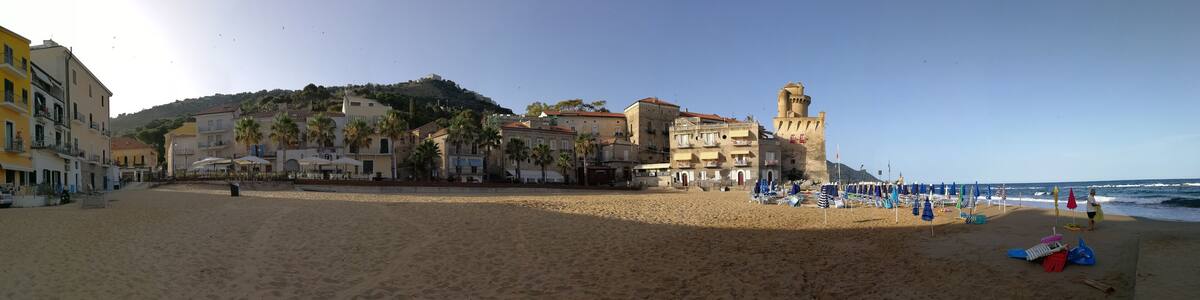 Santa Maria di Castellabate - Panoramica della Spiaggia di Marina Piccola