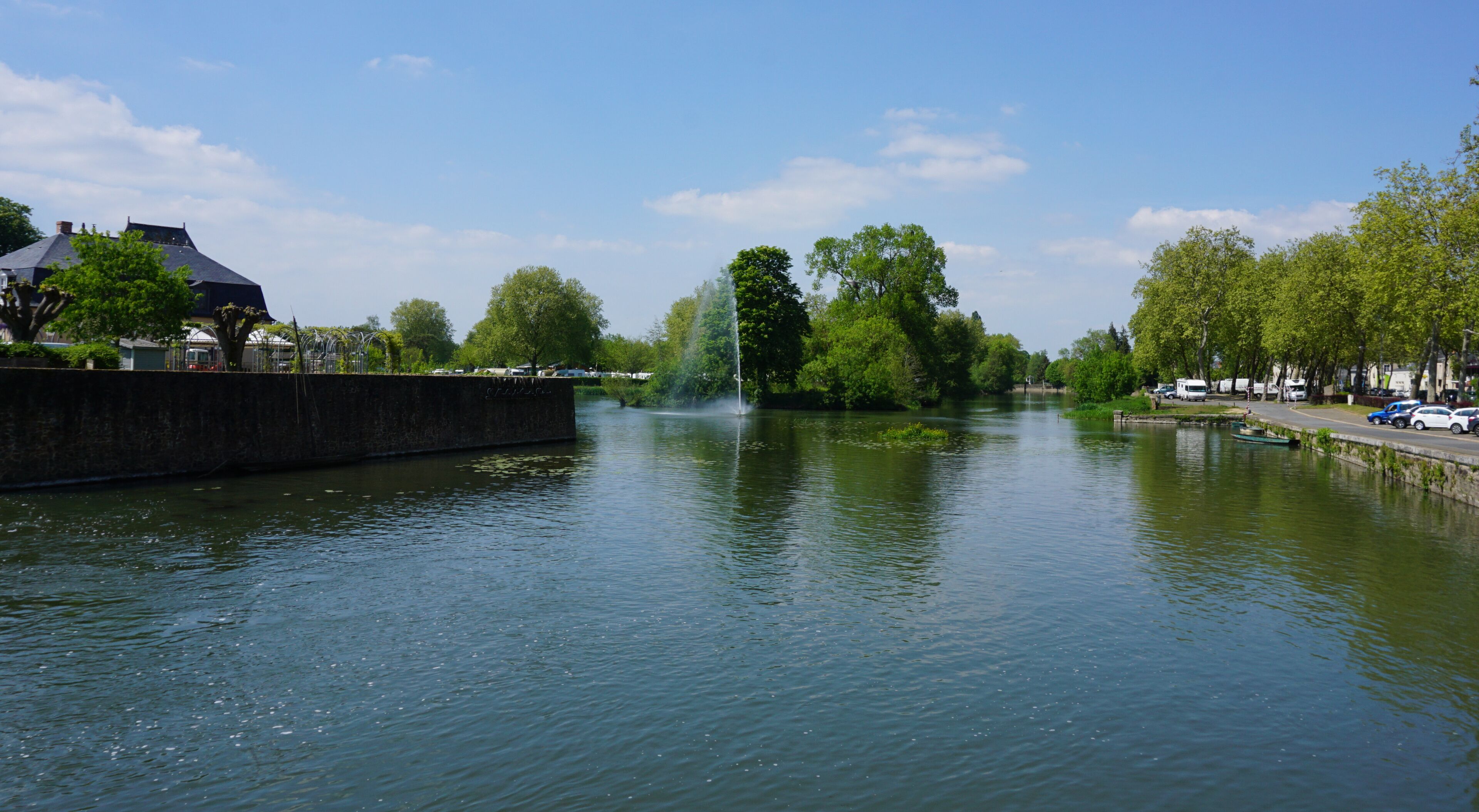 Le Loir Sarthe France