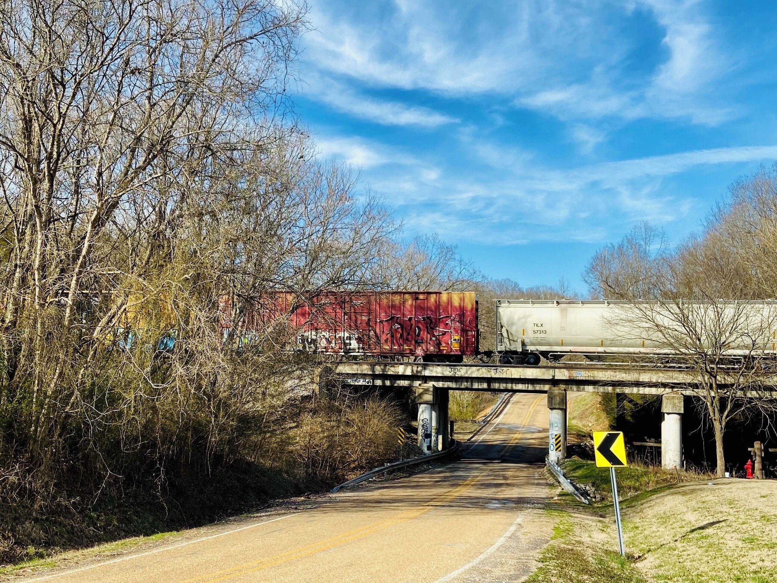 Beautiful afternoon in Cotter, Arkansas #arkansas #ozarks #railroad