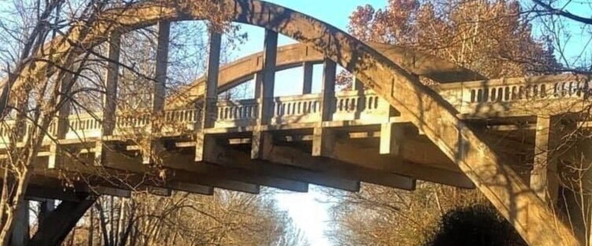 Cotter bridge/tunnel #arkansas #ozarks