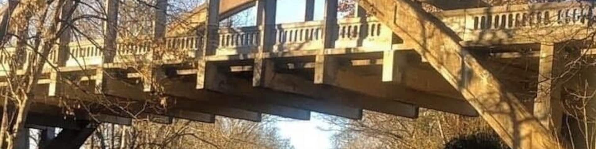 Cotter bridge/tunnel #arkansas #ozarks