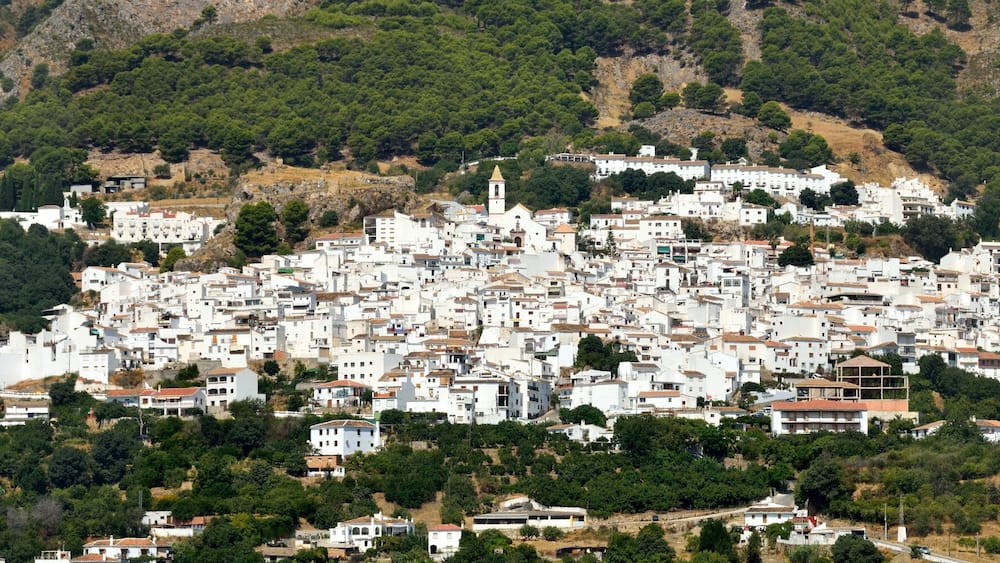 Panorámica de Casarabonela, Malaga