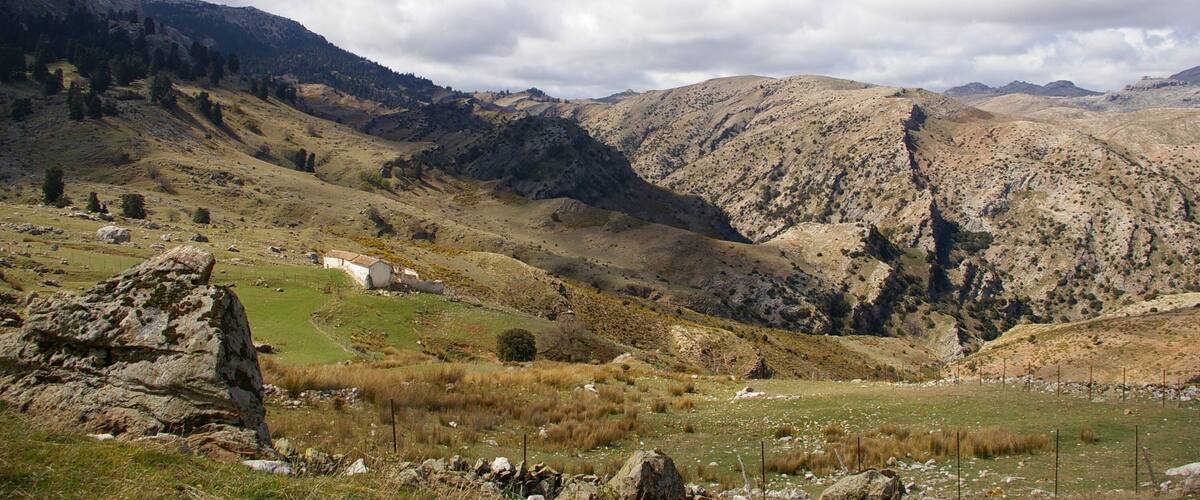 In the Sierra de los Nieves near Penon de Ronda. Note: location is approximate.