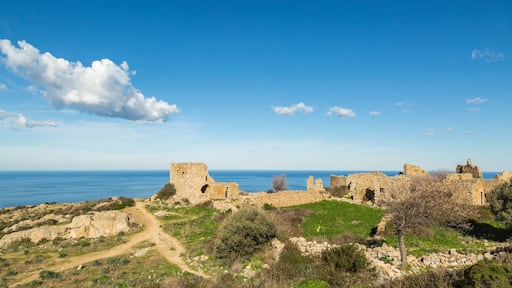 Abandoned village of Occi near Lumio in Corsica