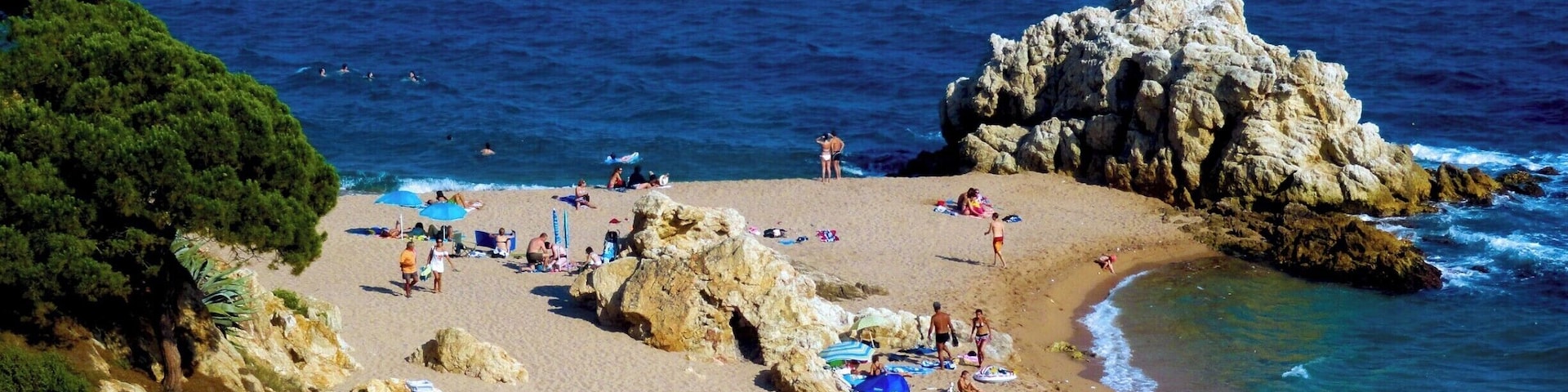 A short train ride away from Barcelona is this magnificent beach town.  The sand is warm, the waters are clear, making this the perfect place to relax if you need to get out of the city for an afternoon.
https://wheremypassportgoes.squarespace.com