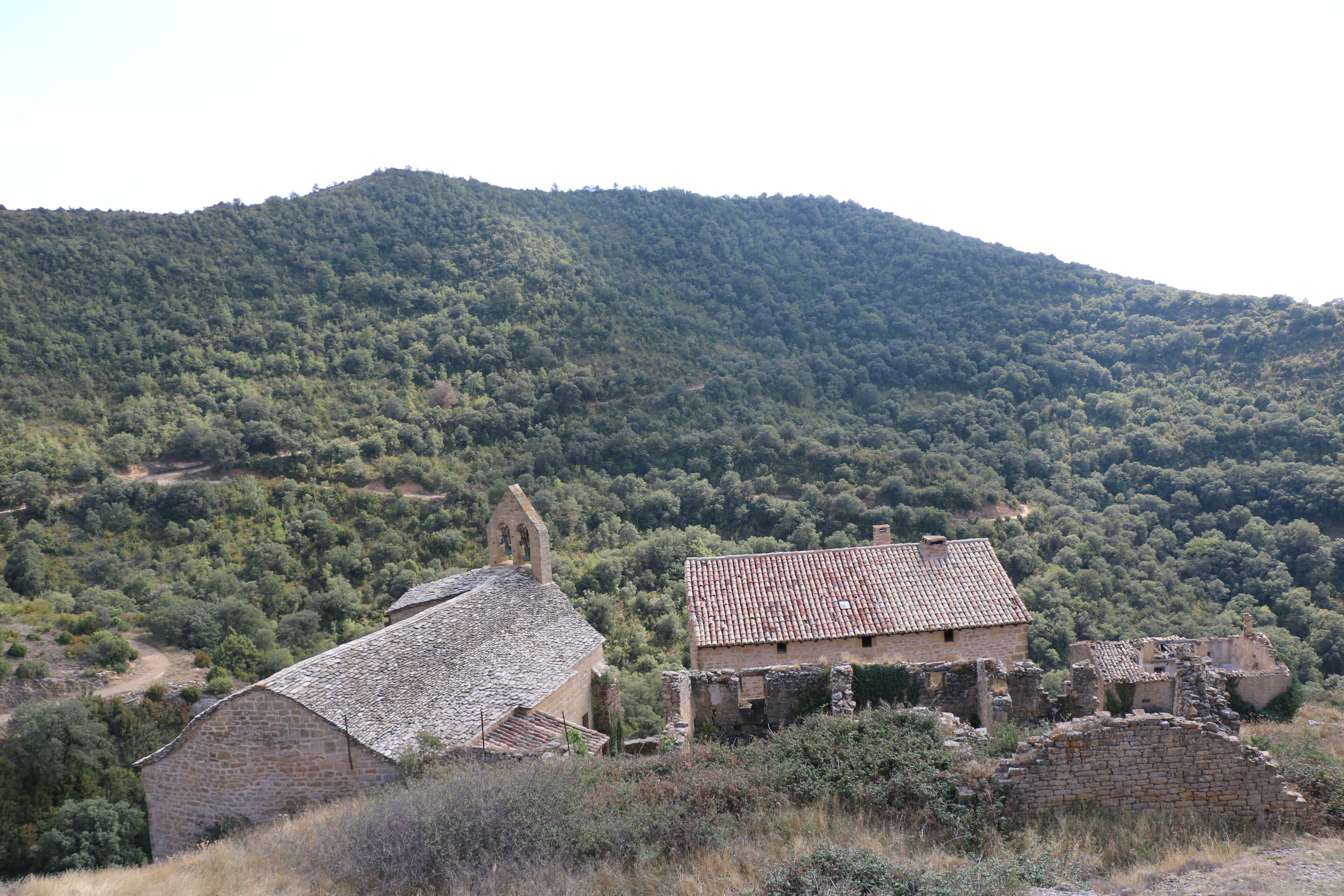 Vista de la iglesia parroquial de San Martín