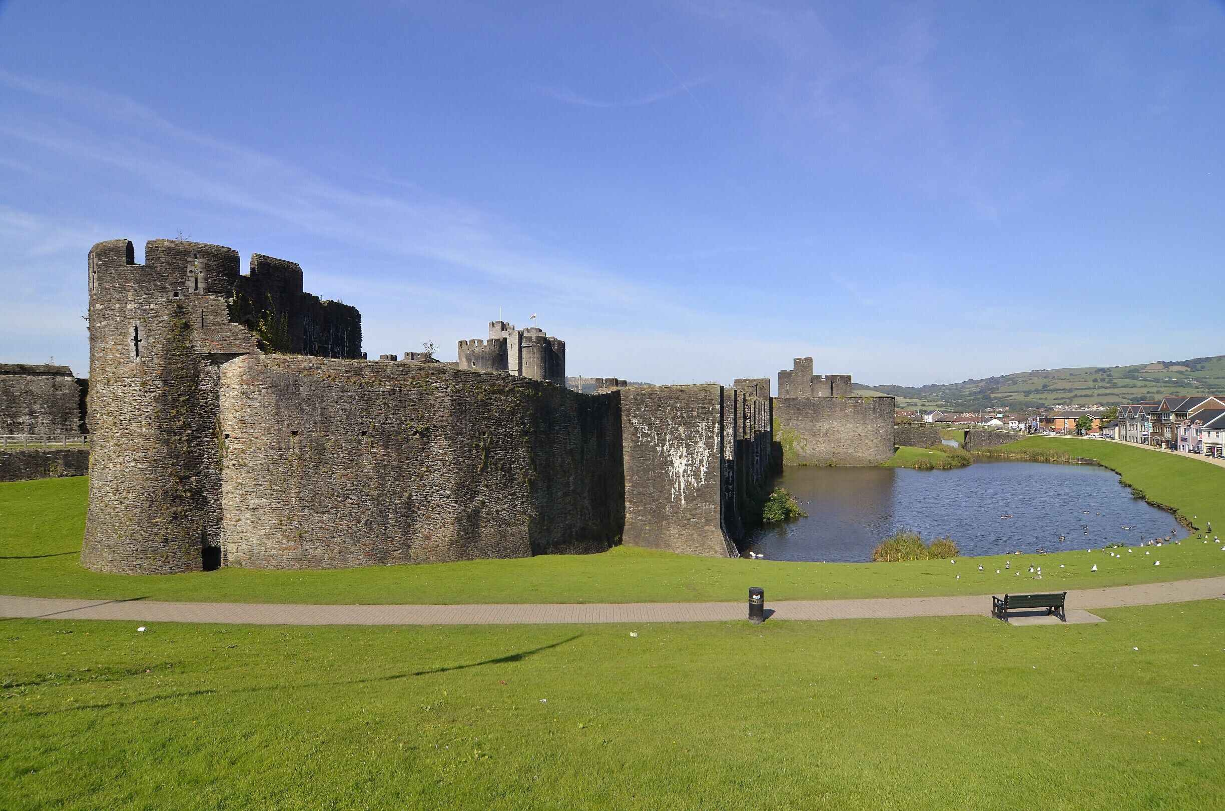 Caerphilly, South Wales. UK