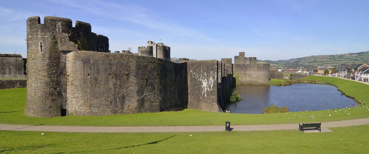 Caerphilly, South Wales. UK