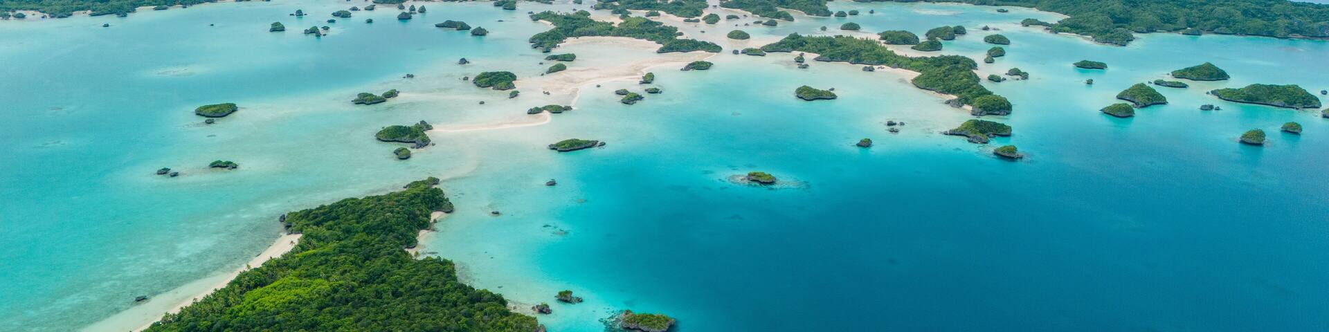 Fulaga lagoon in Fiji's remote Southern islands
