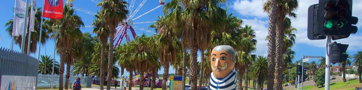 Geelong das einen Outdoor-Kunst