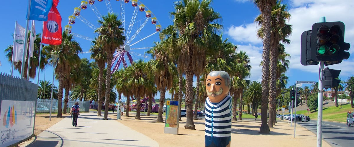 Geelong joka esittää ulkotaide