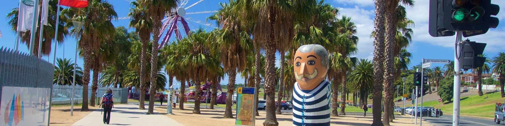 Geelong showing outdoor art