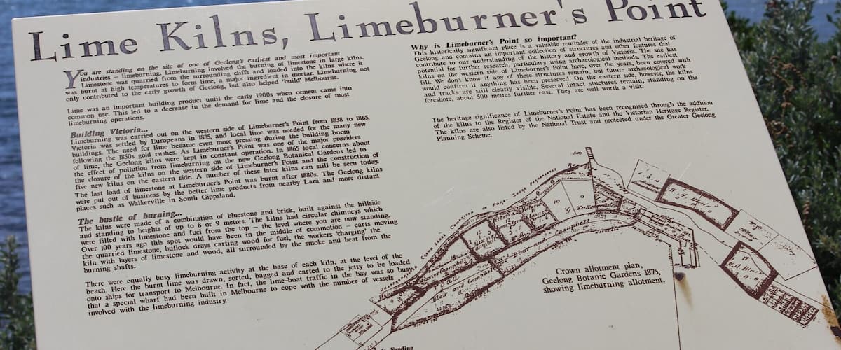 When the tide is low, you can see the remains of the lime kilns. You can see them on the Stingaree Bay side of Eastern Park. They are reinforced with steel.
#localgem