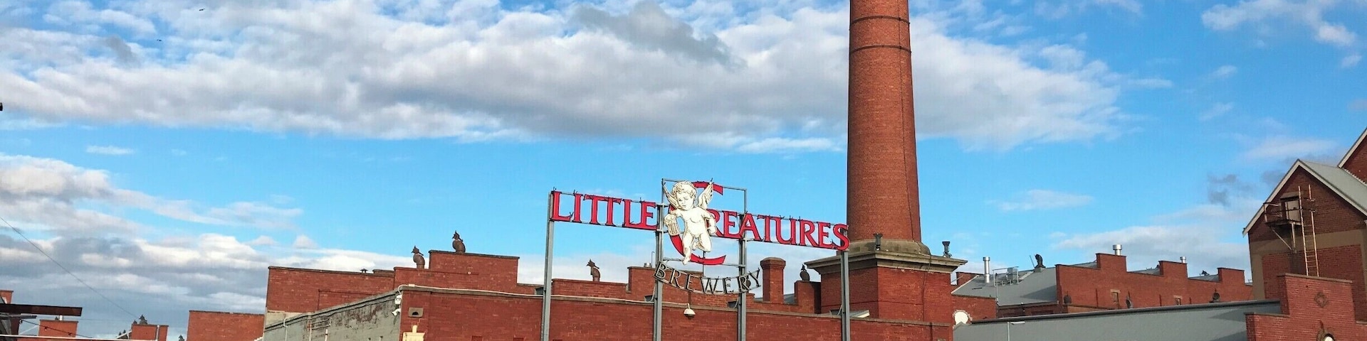 Walking distance from the South Geelong train station, the Little Creatures Brewery is a fun place to spend the day. It's like the Willy Wonka factory for beer lovers! White Rabbit is also on the premises. #SMDdoesOZ #Geelong #Australia