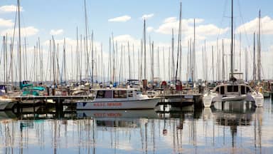 Geelong which includes sailing, boating and a marina