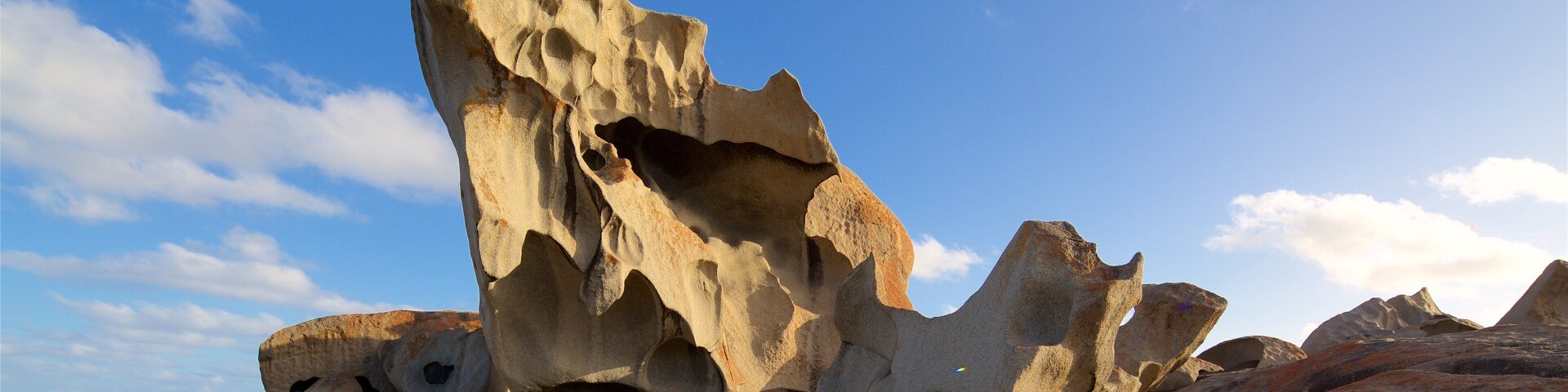Flinders Chase National Park mostrando litoral rochoso