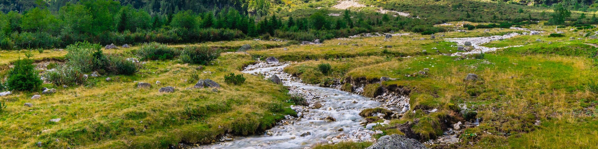 landscape in the mountains, Austria, Rauris