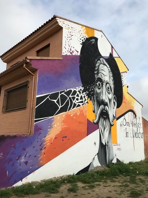 “Más allá de la pared” I love this urban art all around the village at Torrijos #lifeatexpedia #weloveourmarkets #EMEA