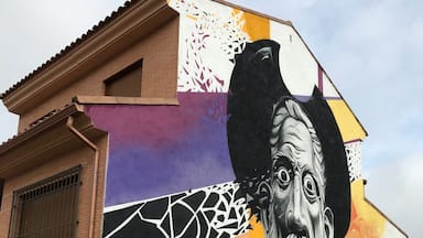 “Más allá de la pared” I love this urban art all around the village at Torrijos #lifeatexpedia #weloveourmarkets #EMEA